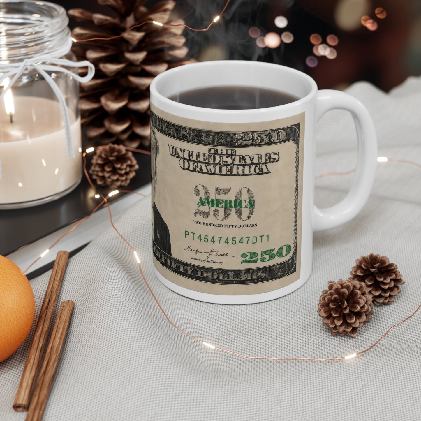 "Make America 250 Again" Mug - Donald Trump