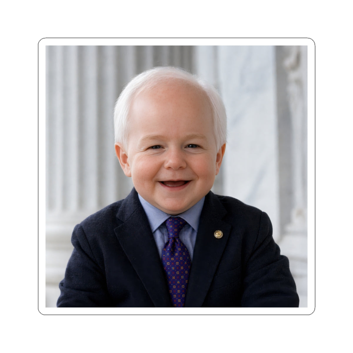Stick With Big John Sticker - John Cornyn