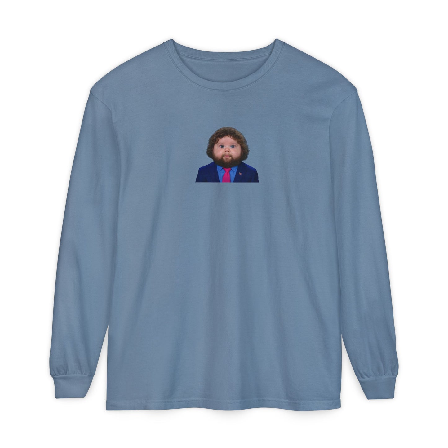 Unholy Mullet That Defies Physics Long Sleeve Shirt - JD Vance