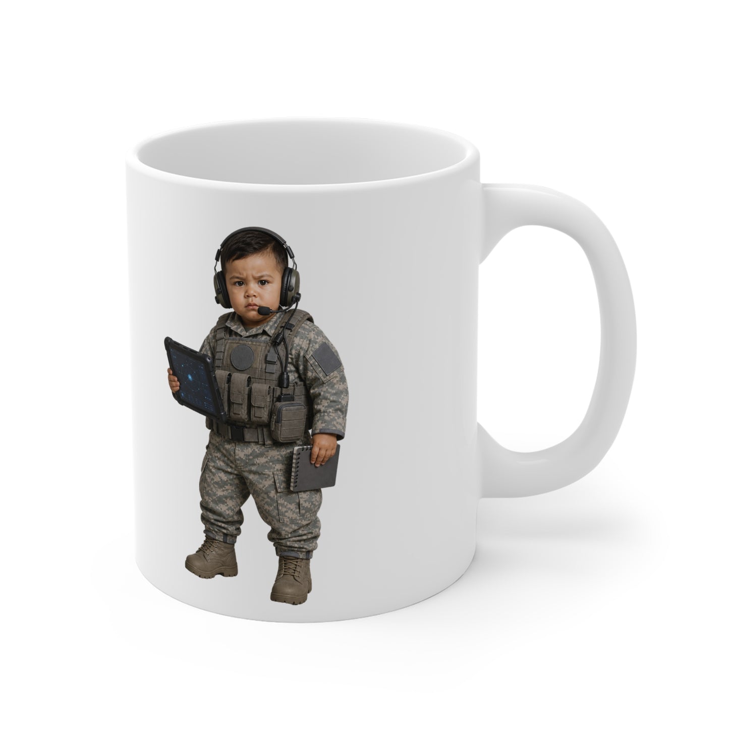 Duty Desk Mug - Space Force Modern Space Operations Guardian
