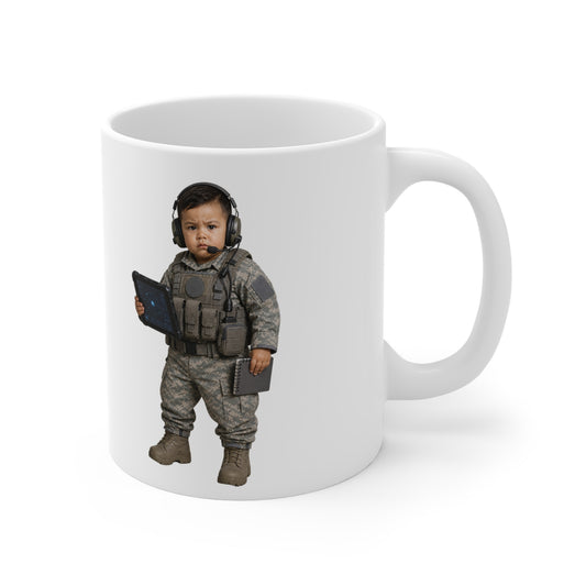 Duty Desk Mug - Space Force Modern Space Operations Guardian