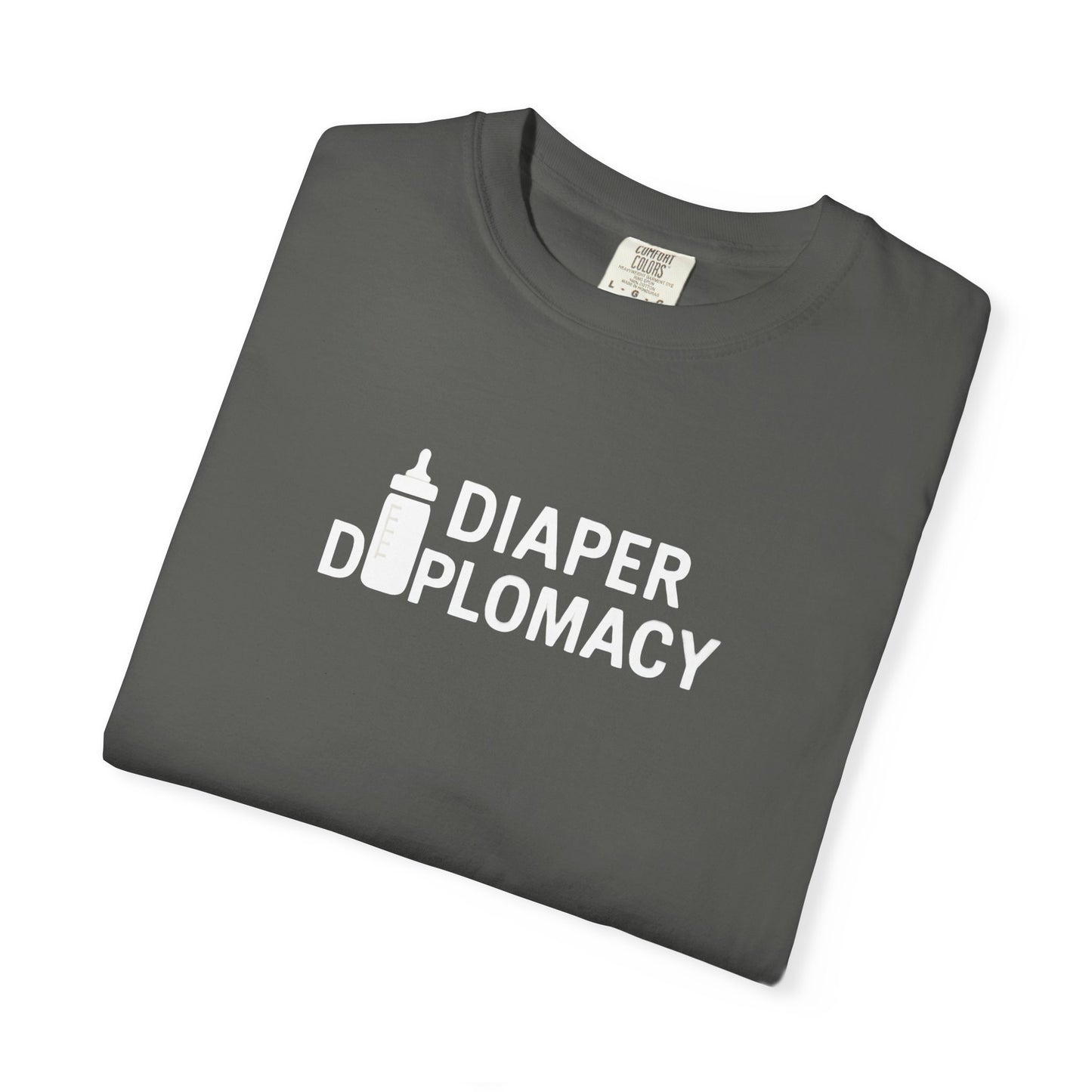 Diaper Diplomacy — Podium Baby Tee