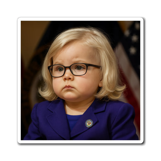 Fridge Oath: Clings To The Facts Magnet - Liz Cheney