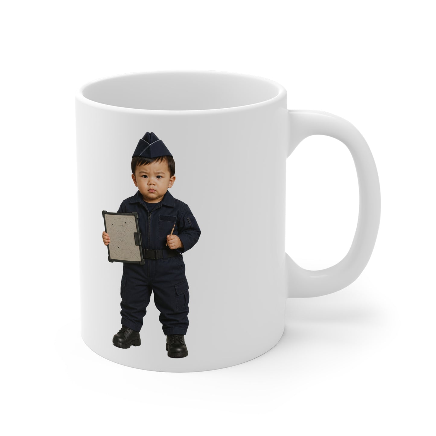 Briefing Room Mug - Space Force Modern Orbital Intelligence Analyst