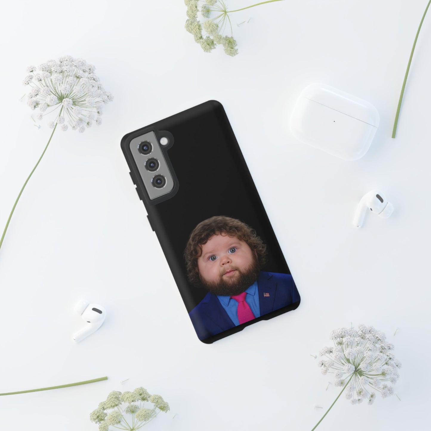 Unholy Mullet That Defies Physics Phone Case - JD Vance