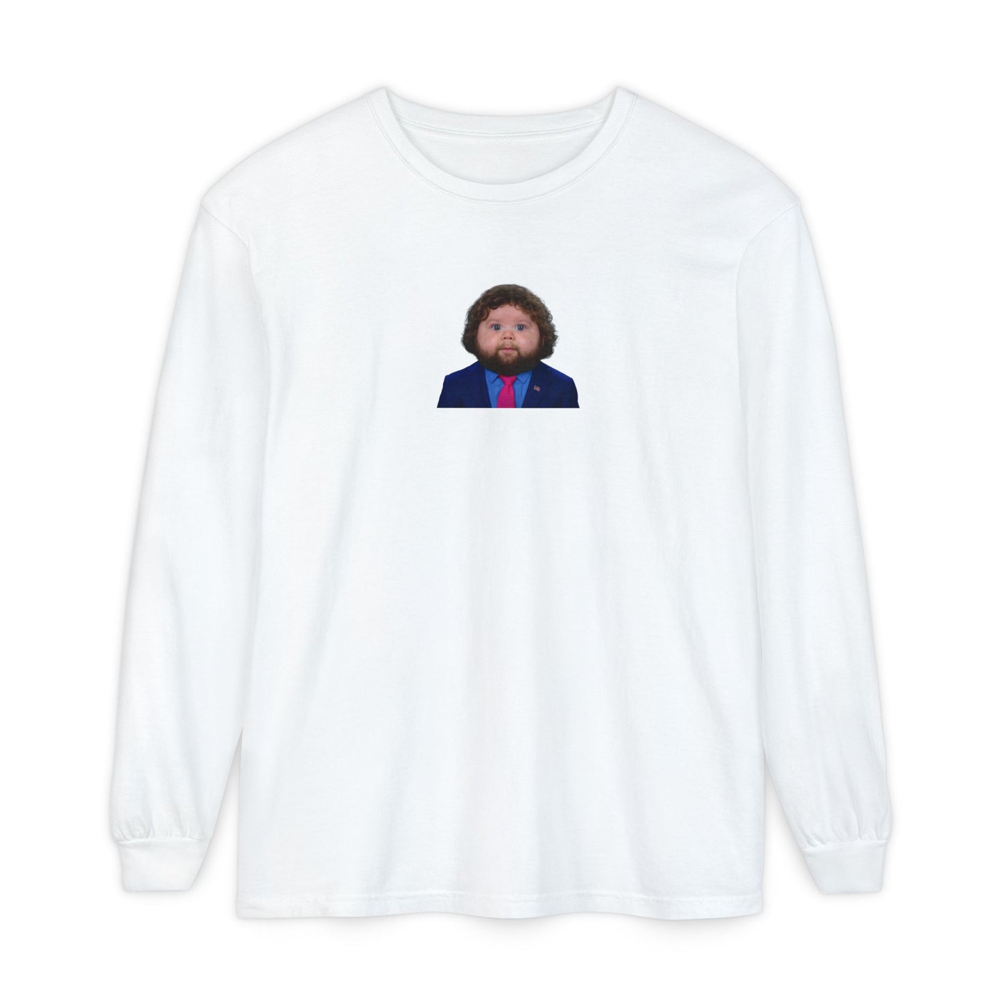 Unholy Mullet That Defies Physics Long Sleeve Shirt - JD Vance