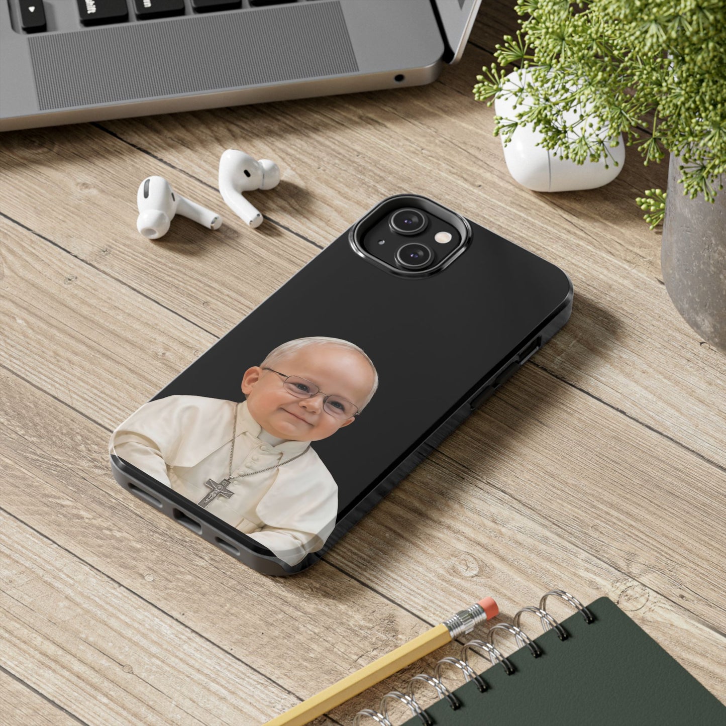 Papal Baby Phone Protection - Pope Leo - Pope Leo
