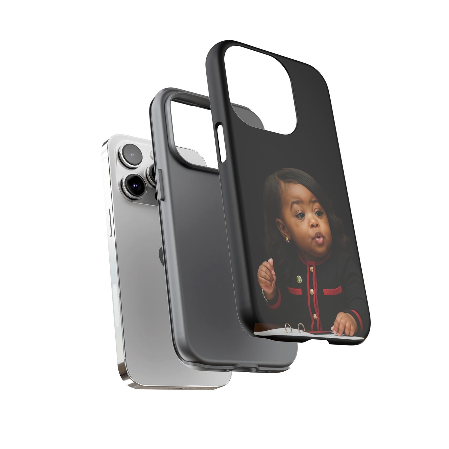 Glossed Up + Ready for the Group Chat Phone Case - Jasmine Crockett