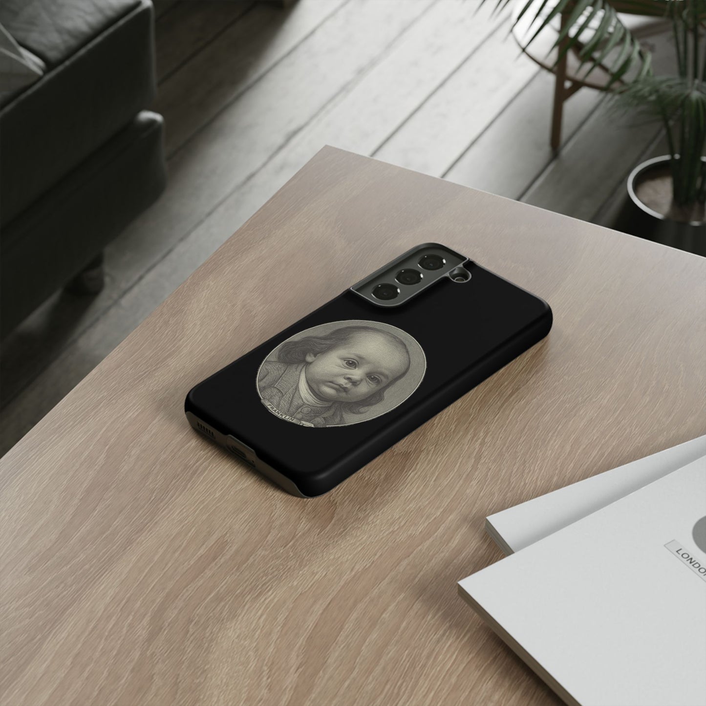 All About the Benjamins, Baby Phone Case - Benjamin Franklin
