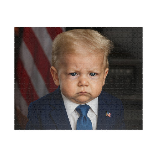 The Art of the Crib: Baby Trump Presidential Puzzle (520 Pieces)