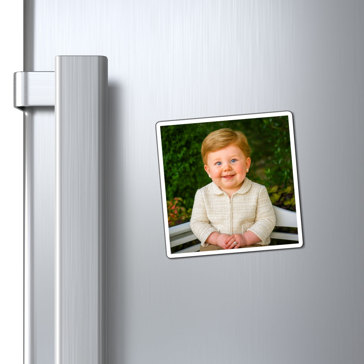 Fridge-Side Manners Magnet - Laura Bush