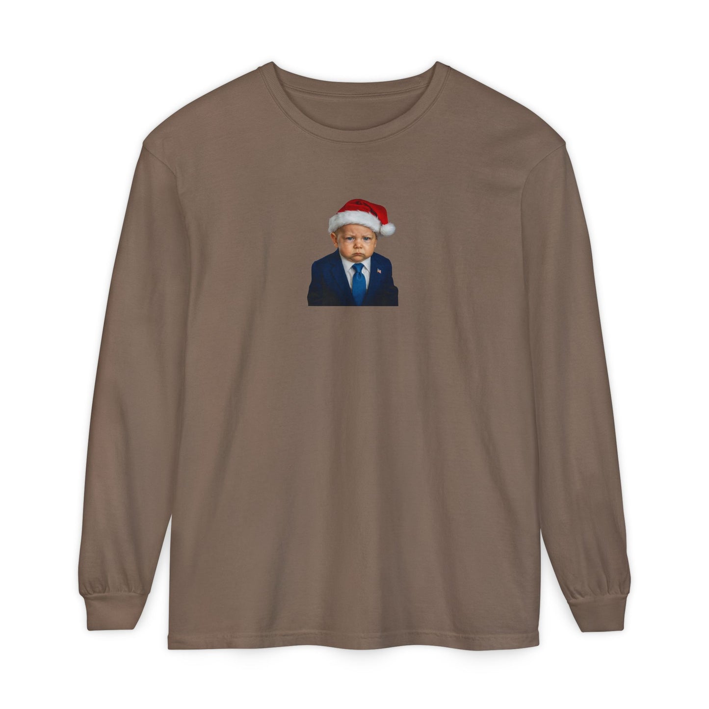 Make Christmas Great Again Long Sleeve Shirt - Donald J. Trump
