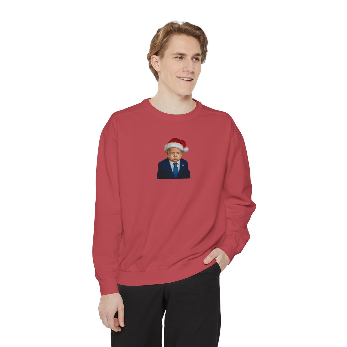 Make Christmas Great Again Crewneck Sweatshirt - Donald J. Trump