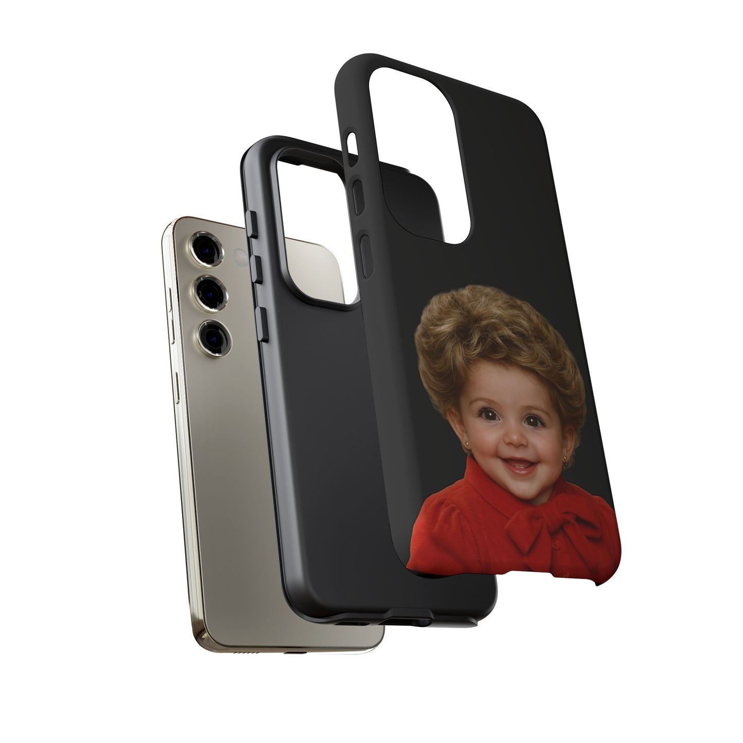 "Just Say No (to Cracks)" Phone Case - Nancy Reagan