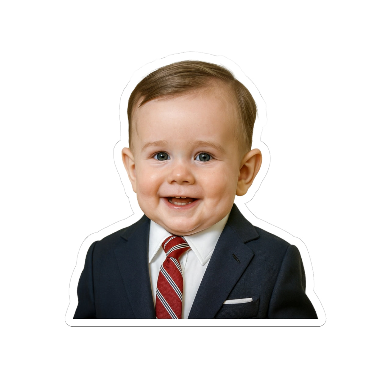 Read My Lips: It Sticks Sticker - George H.W. Bush