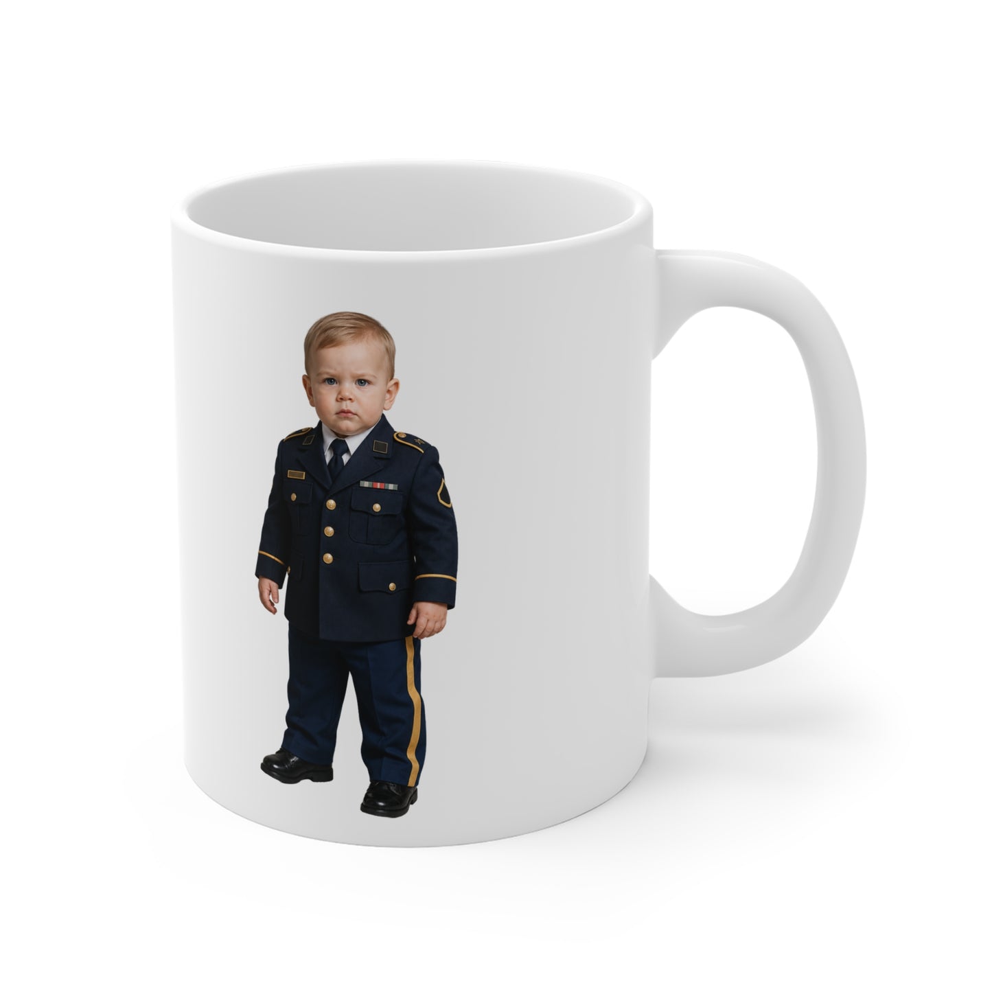 Mess Hall Mug - Army Modern Dress Uniform White Male
