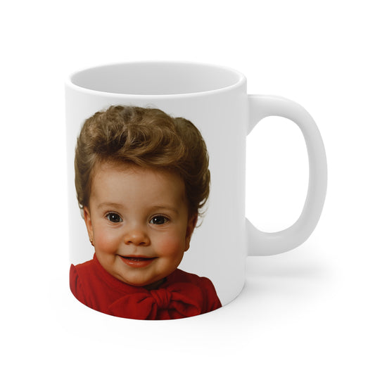 "Just Say No" (to Decaf) Mug - Nancy Reagan