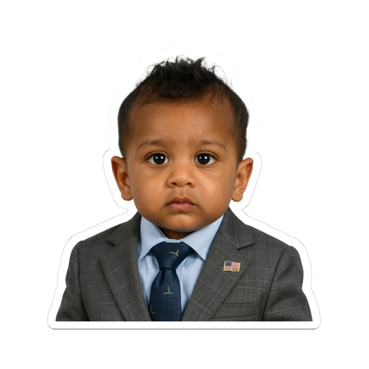 Baby Bureau Investigator Sticker - Kash Patel