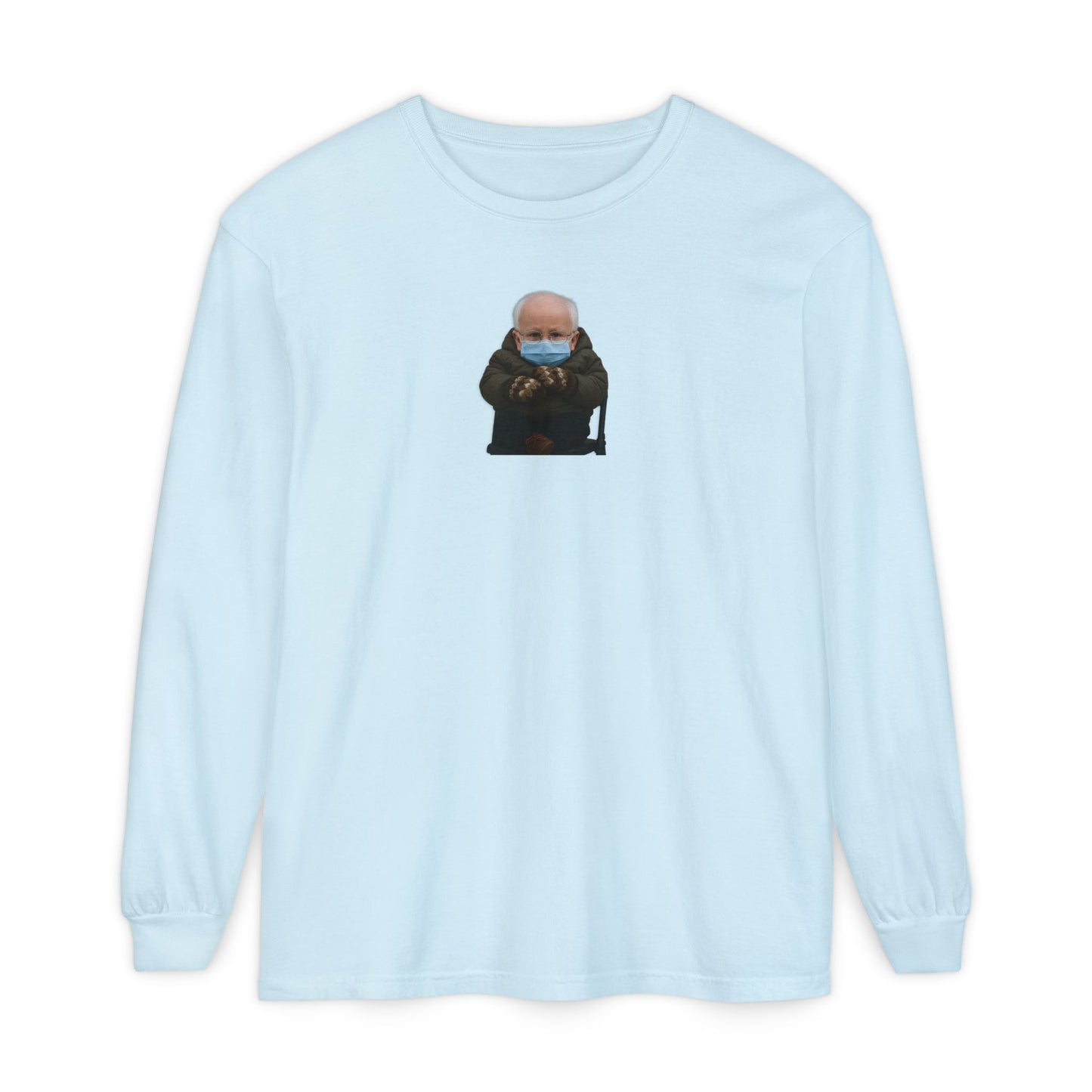 Mittens Long Sleeve Shirt - Bernie Sanders