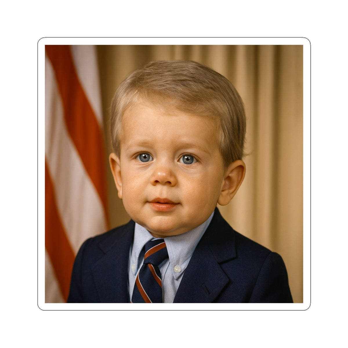 Cardigan Strong Sticker - Gerald R. Ford