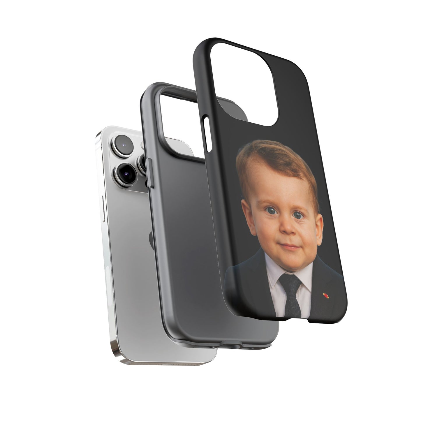 Pocket Élysée Protection Phone Case - Emmanuel Macron