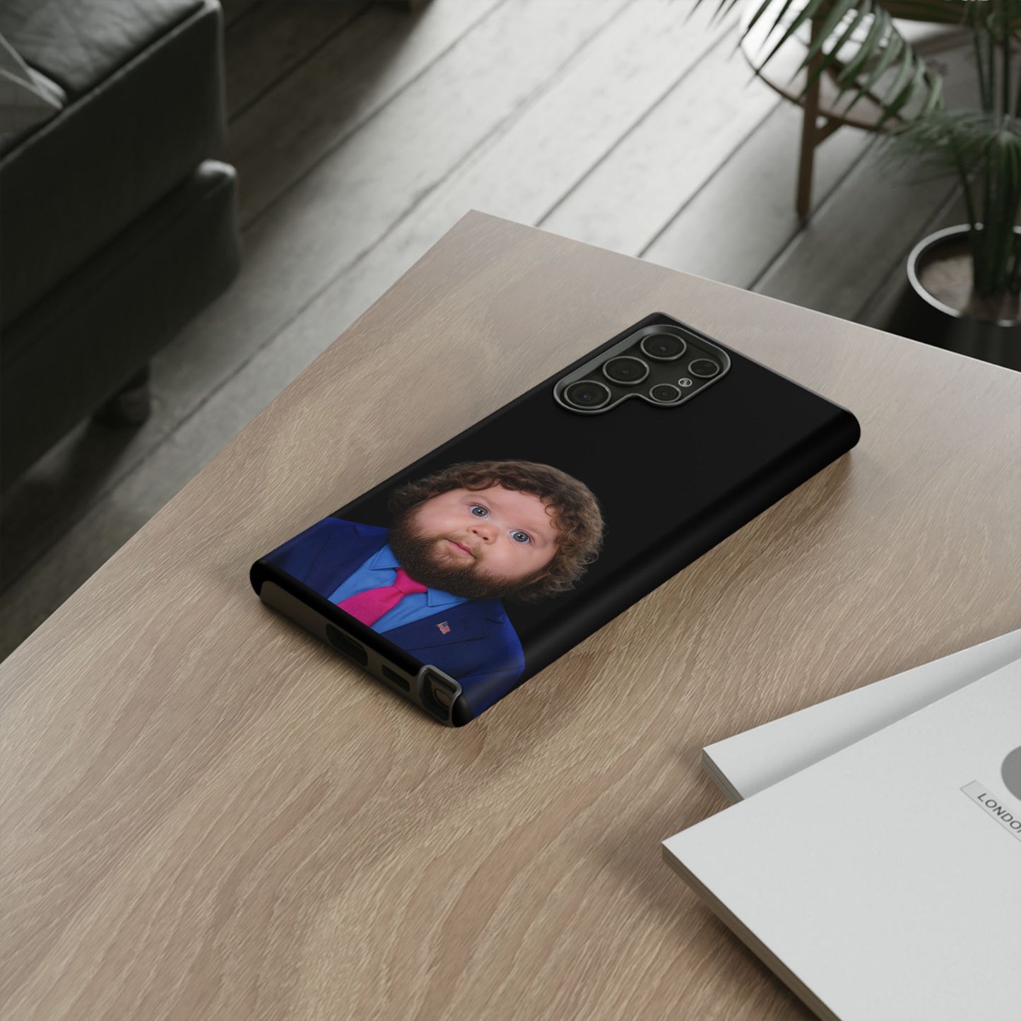 Unholy Mullet That Defies Physics Phone Case - JD Vance
