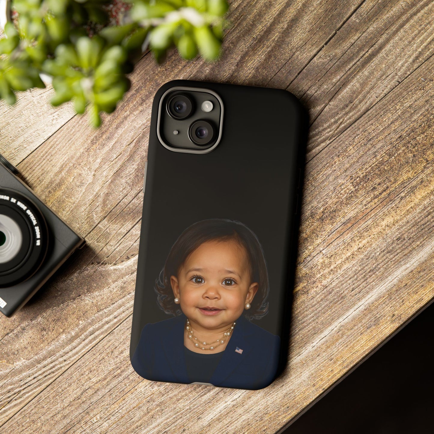 Locking It Down (But Make It Cute) Phone Case - Kamala Harris
