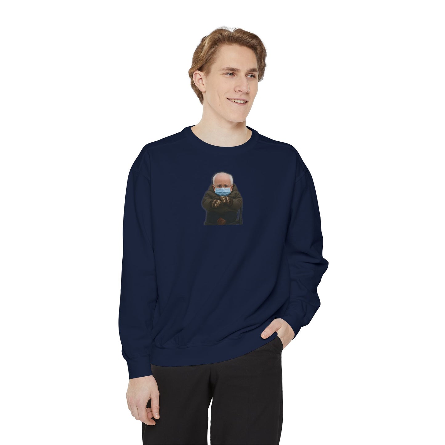 Mittens Crewneck Sweatshirt -Bernie Sanders