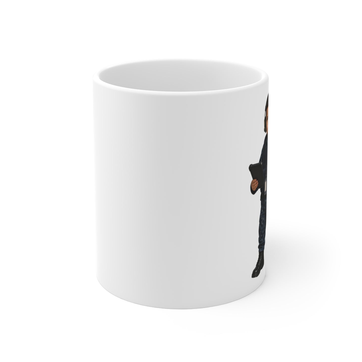 Inspection-Ready Mug - Navy Modern Intelligence Specialist