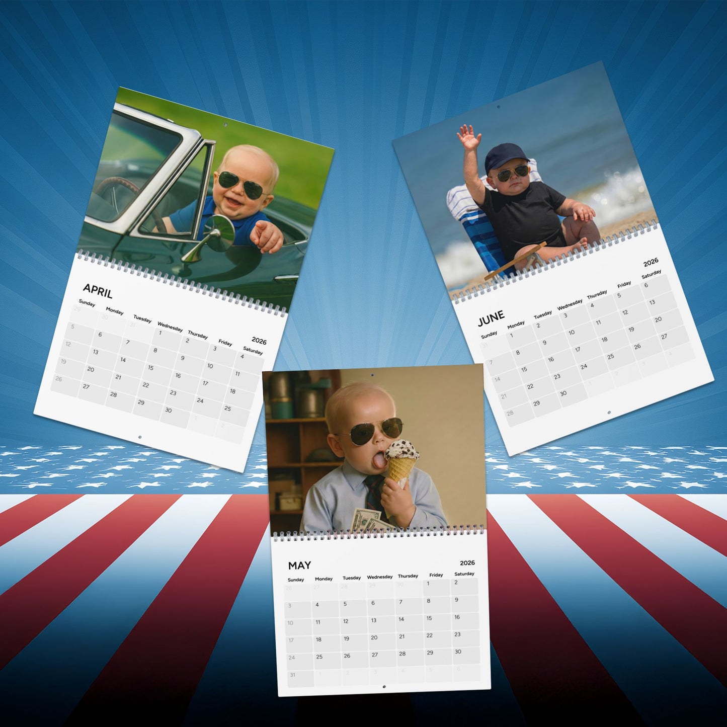 A Year of Aviators: Diaper Diplomacy’s 46th Edition Wall Calendar