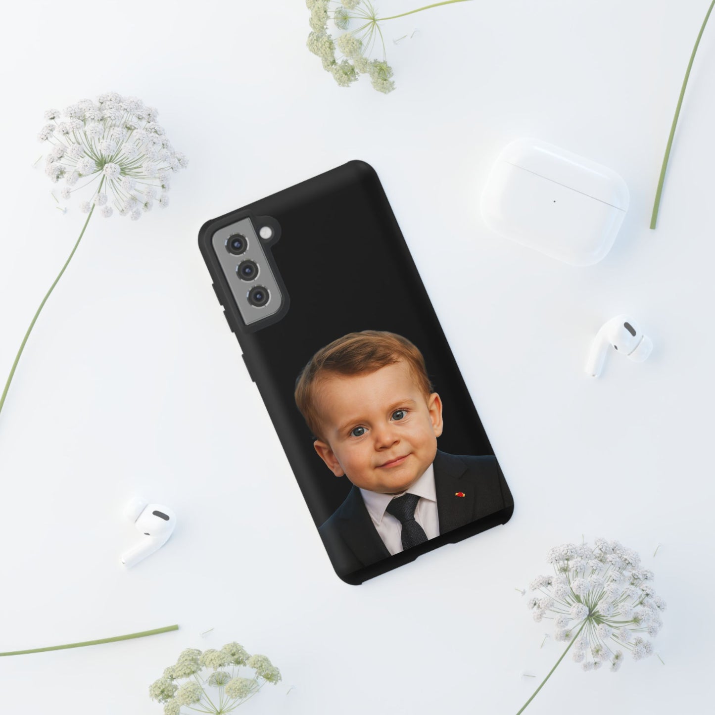 Pocket Élysée Protection Phone Case - Emmanuel Macron