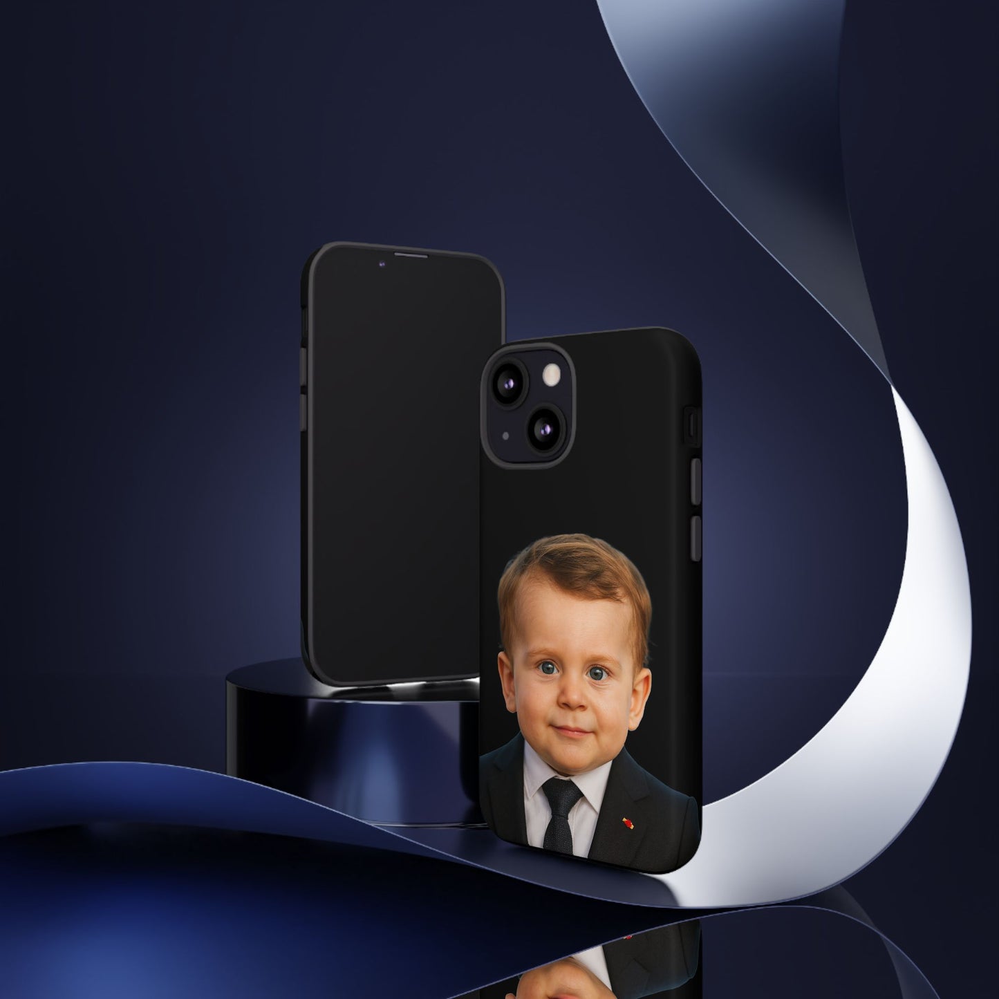 Pocket Élysée Protection Phone Case - Emmanuel Macron