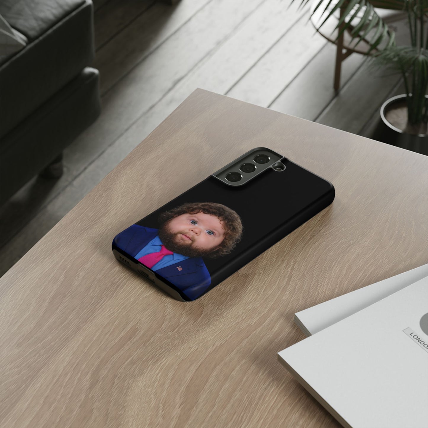 Unholy Mullet That Defies Physics Phone Case - JD Vance