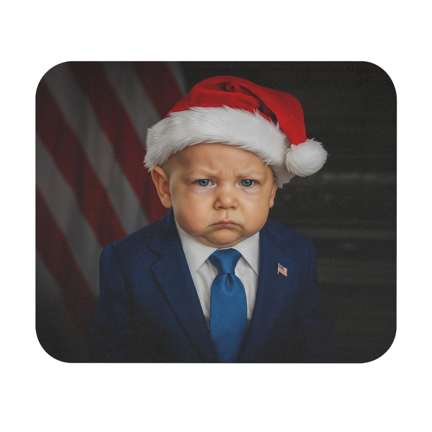 Make Christmas Great Again Mouse Pad - Donald J. Trump