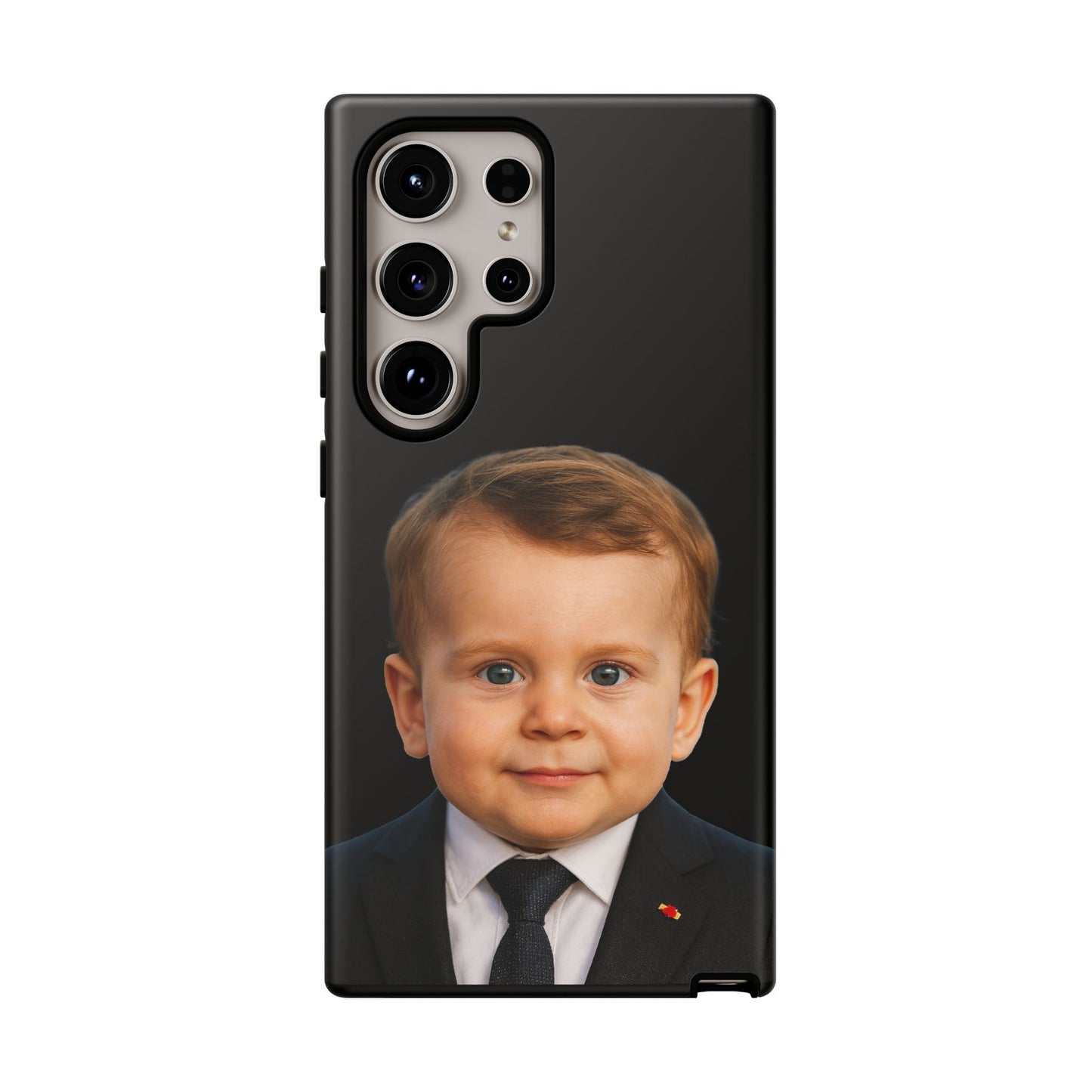 Pocket Élysée Protection Phone Case - Emmanuel Macron