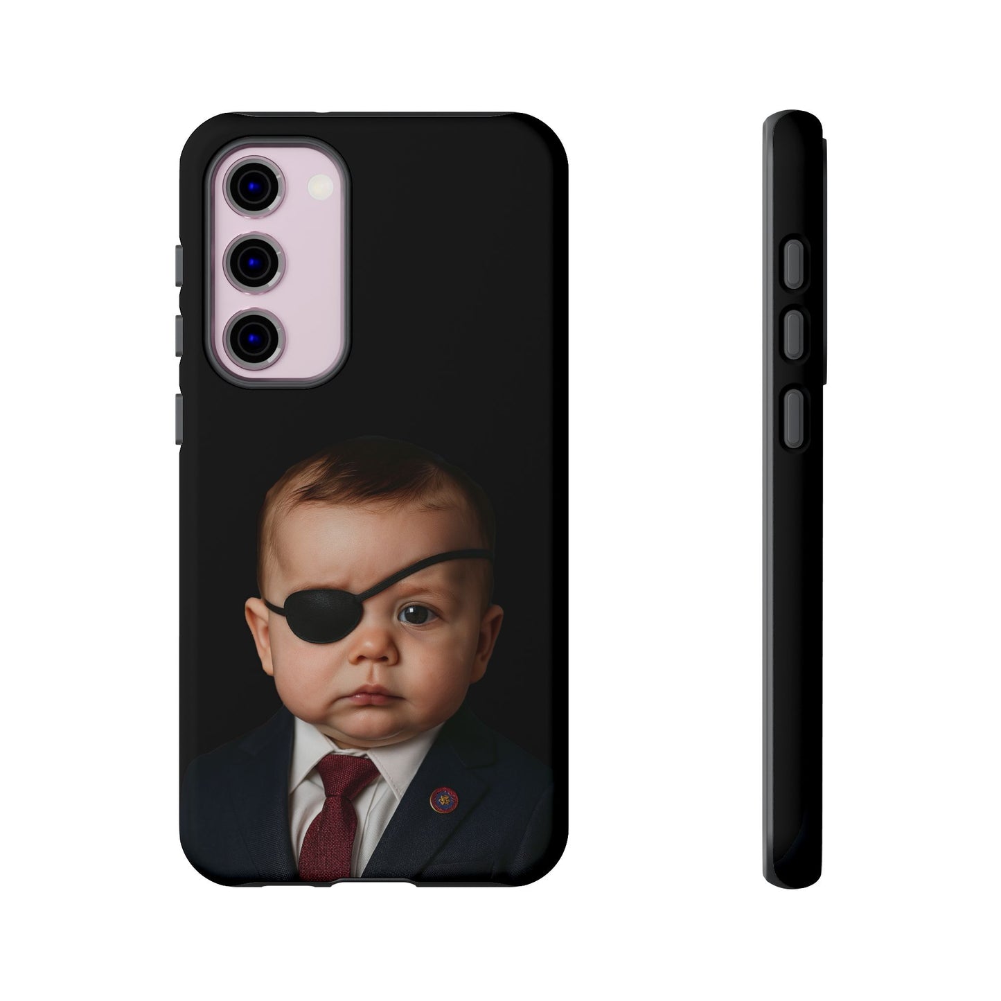 “One Eye on Freedom, One on Your Notifications”