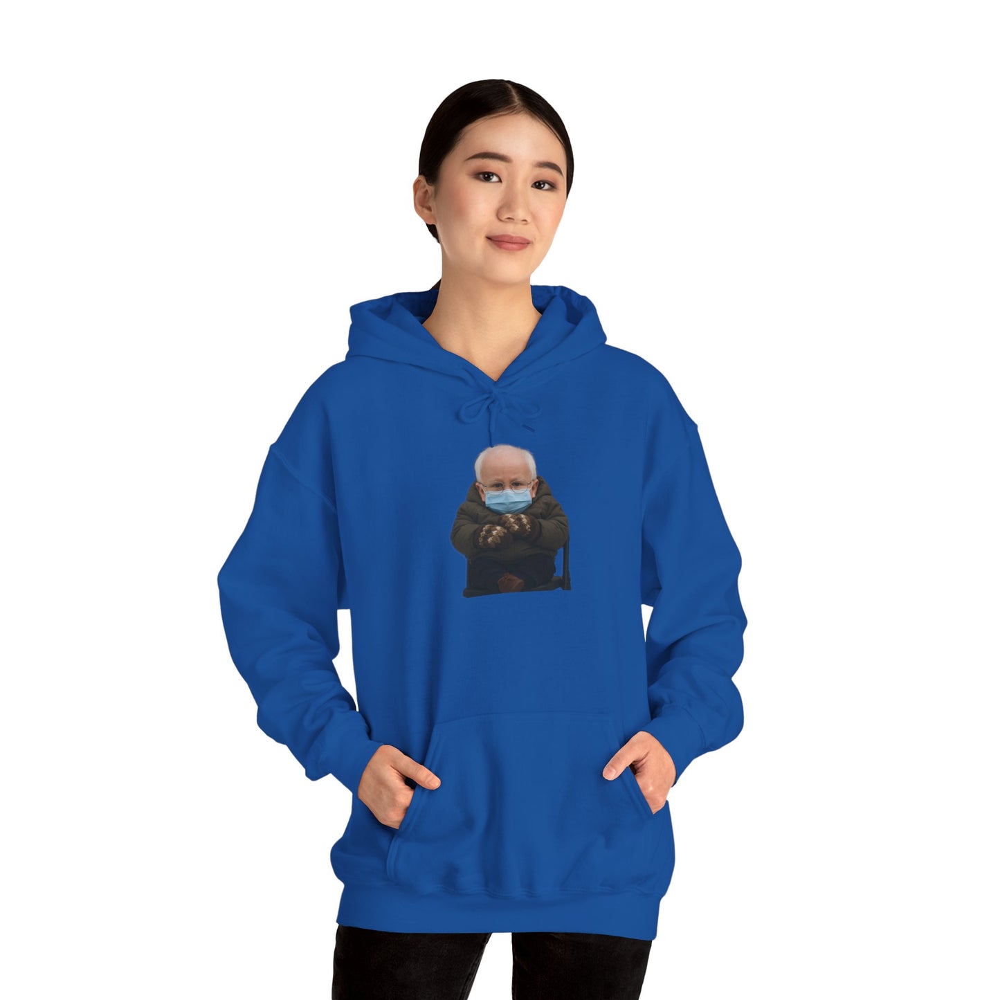 Mittens Hoodie -  Bernie Sanders