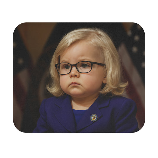 Cursor With A Code Mouse Pad - Liz Cheney