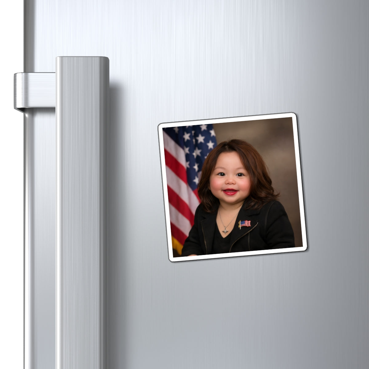 Duckworth Baby Magnet — “Hold The Line (On Your Fridge).” - Tammy Duckworth