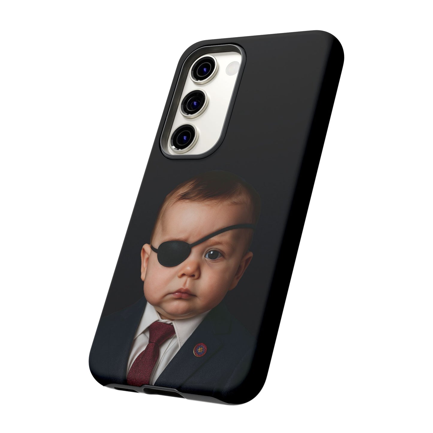 “One Eye on Freedom, One on Your Notifications”