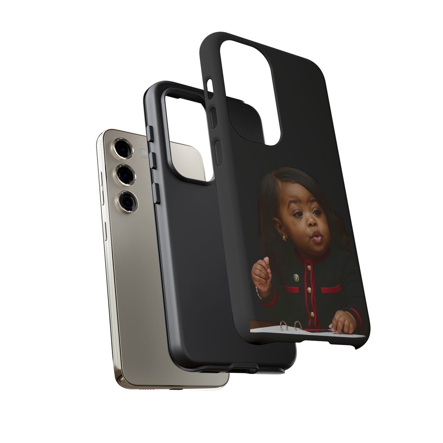 Glossed Up + Ready for the Group Chat Phone Case - Jasmine Crockett