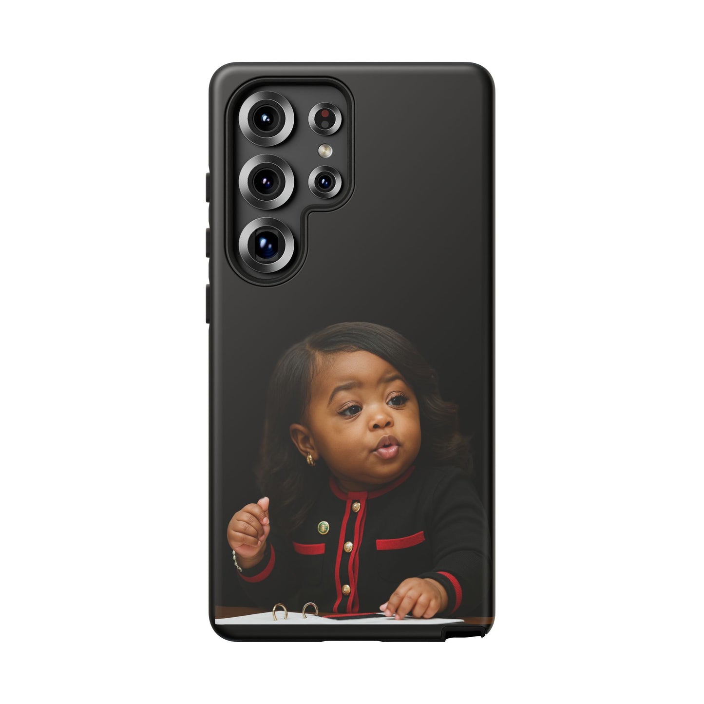 Glossed Up + Ready for the Group Chat Phone Case - Jasmine Crockett