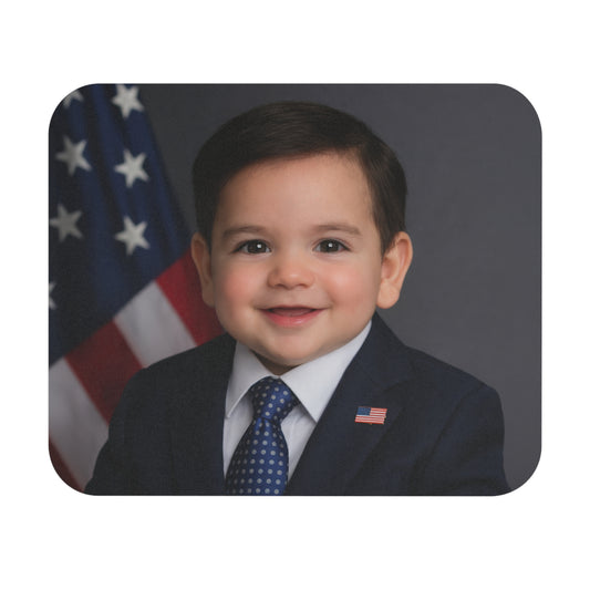 Clicking Toward the American Dream Mouse Pad - Marco Rubio