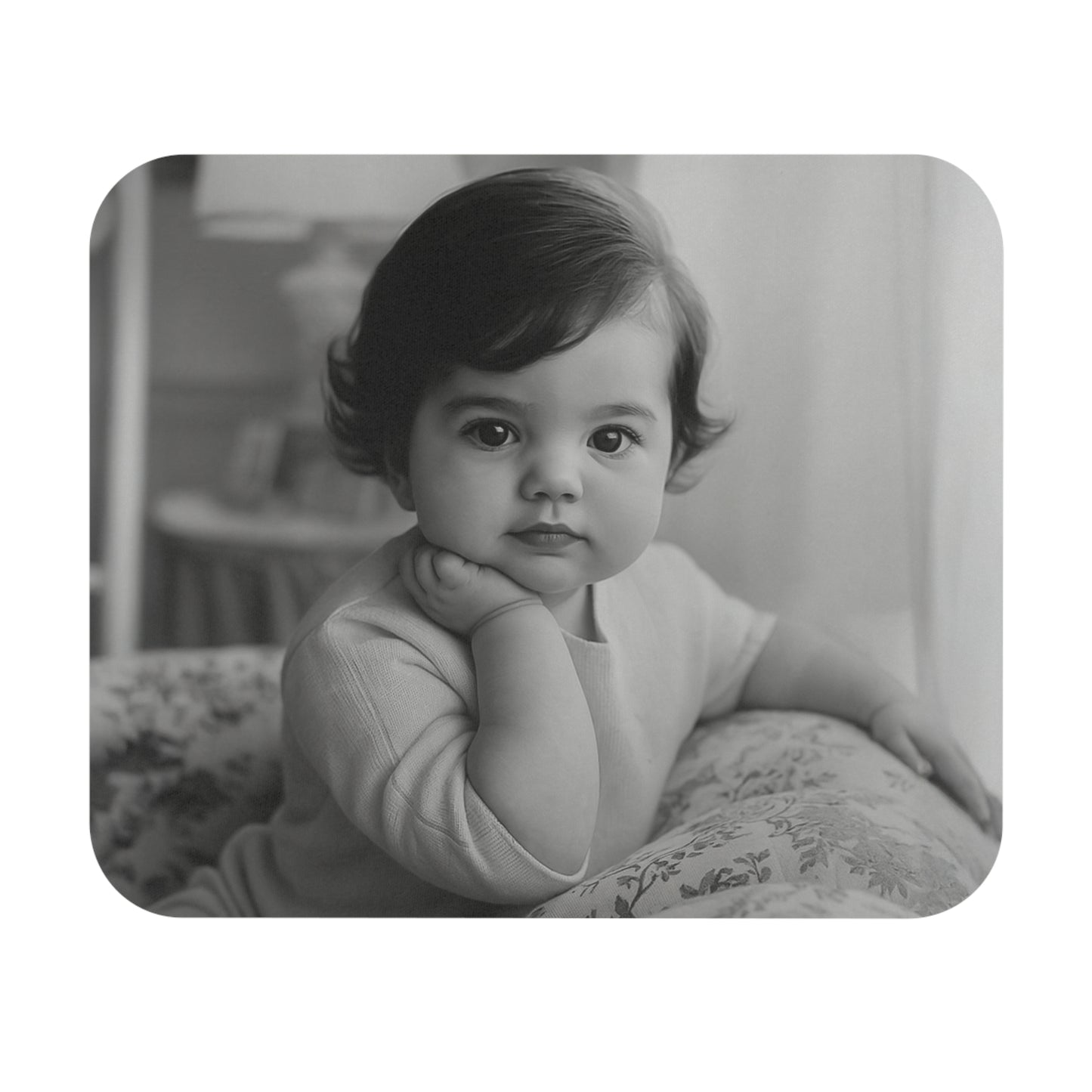 Desk-Side State Visit Mouse Pad - Jacqueline Kennedy