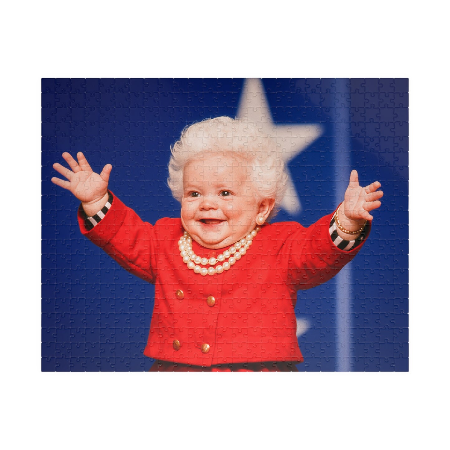 Pearls & Pages—Piece by Piece Puzzle (520 Pieces) - Barbara Bush