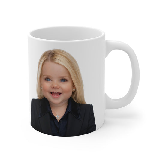 Exhibit A: Hot Cocoa, Case Closed Mug - Pam Bondi