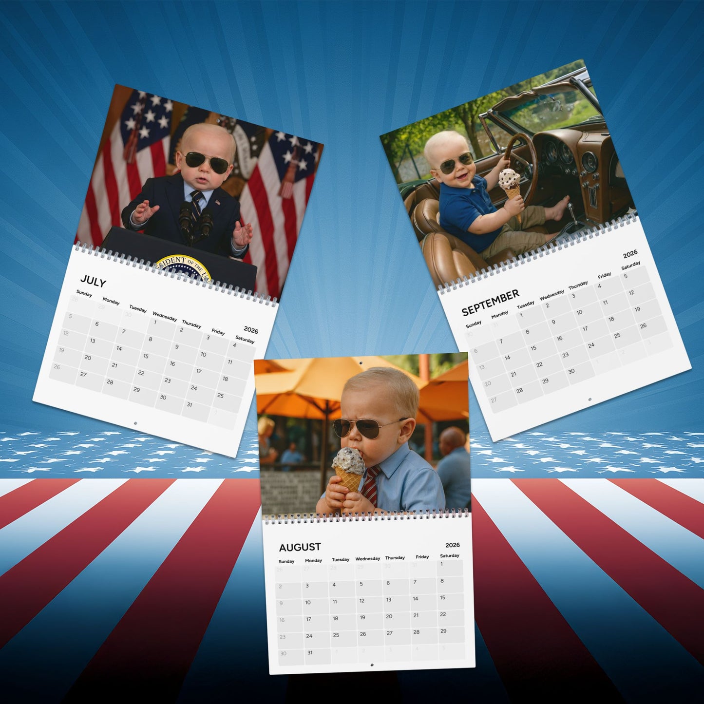 A Year of Aviators: Diaper Diplomacy’s 46th Edition Wall Calendar