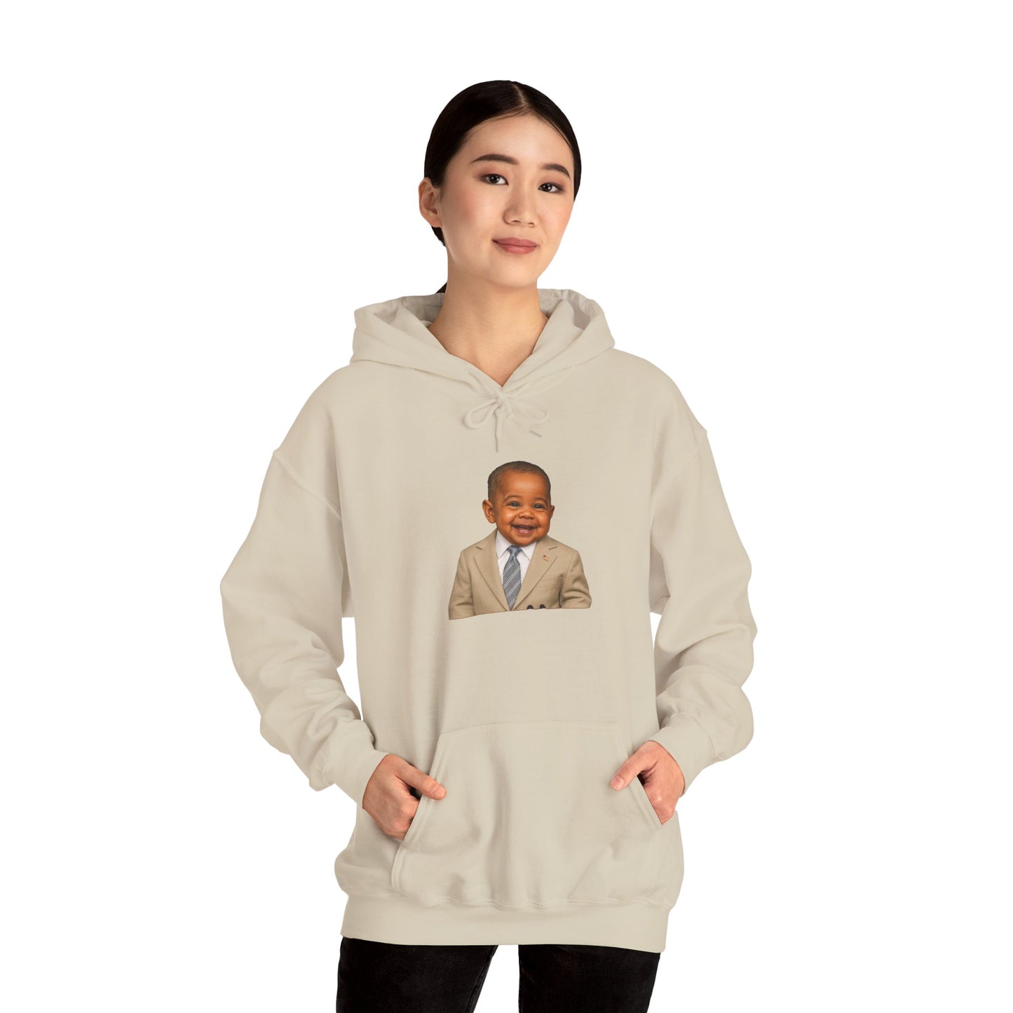 "Yes We Tan" Hoodie -  Barack Obama
