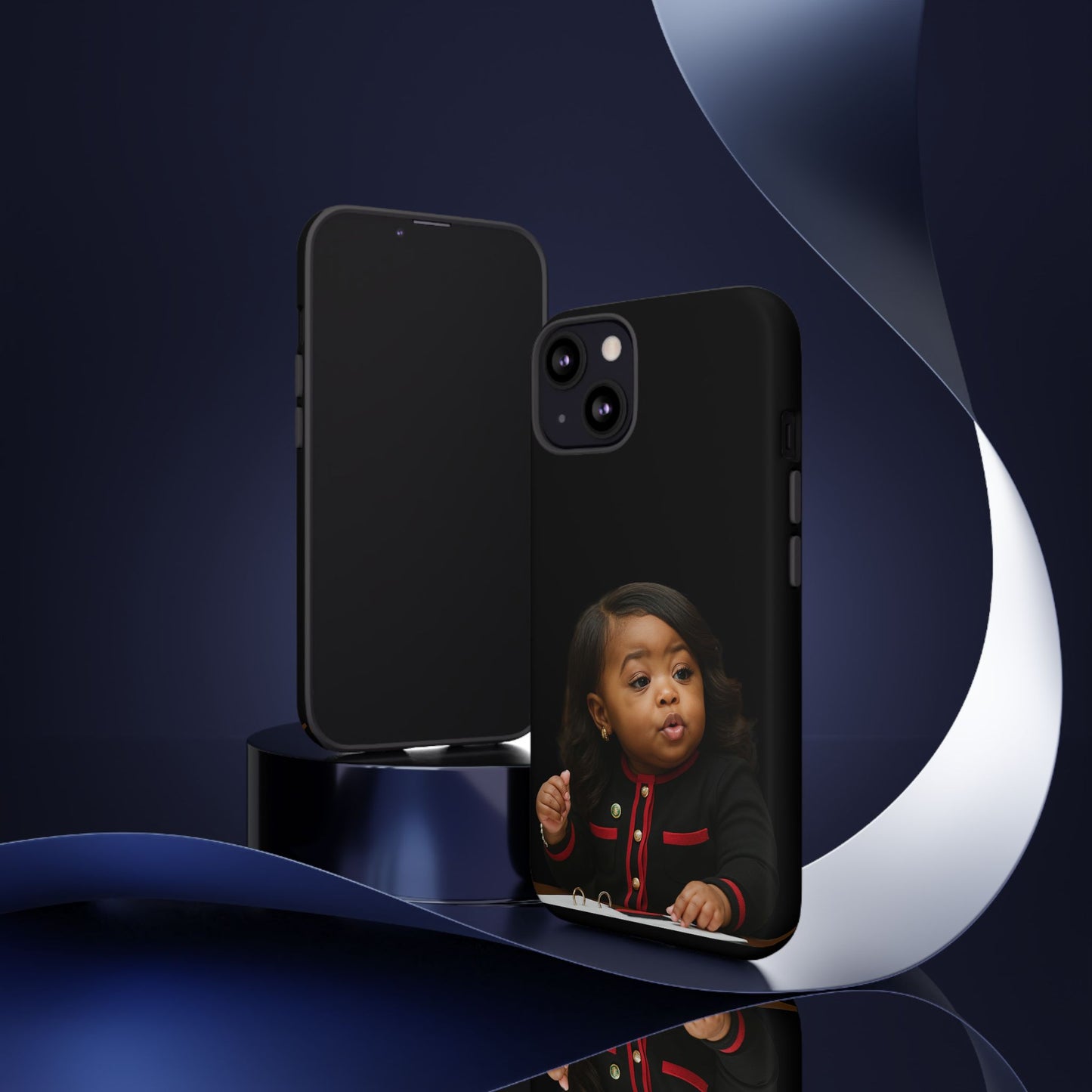 Glossed Up + Ready for the Group Chat Phone Case - Jasmine Crockett