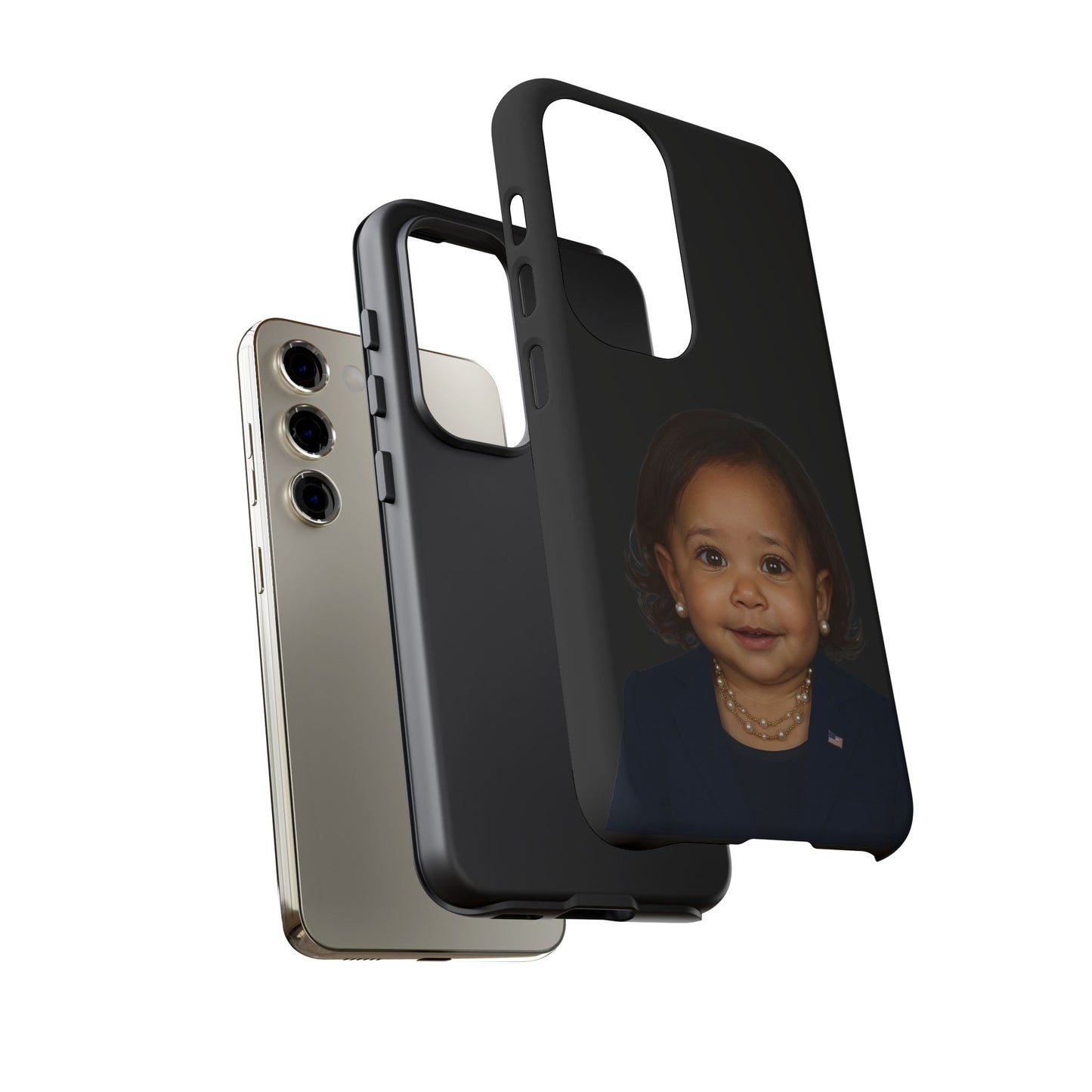 Locking It Down (But Make It Cute) Phone Case - Kamala Harris
